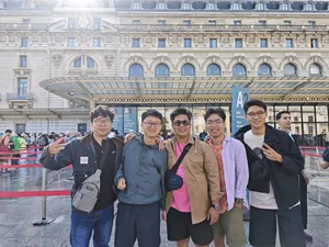 Team at Musée d'Orsay
