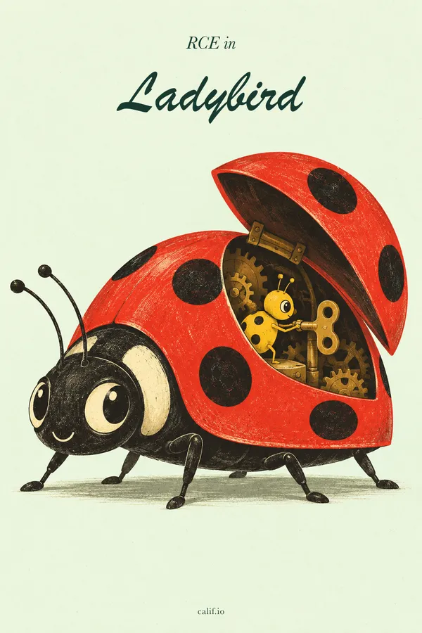 RCE in Ladybird