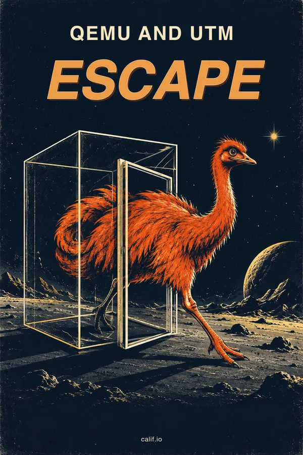 QEMU and UTM Escape