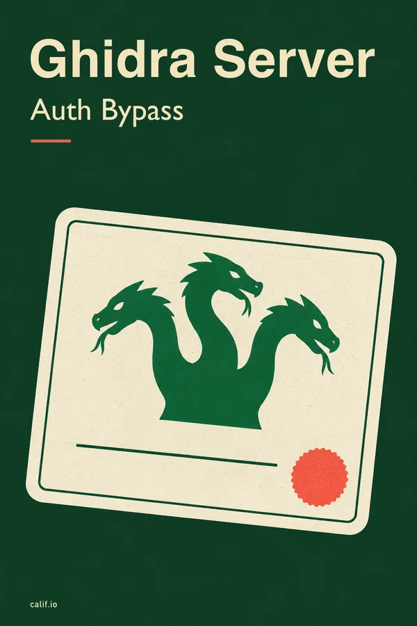 Claude Found an Auth Bypass in NSA's Ghidra Server