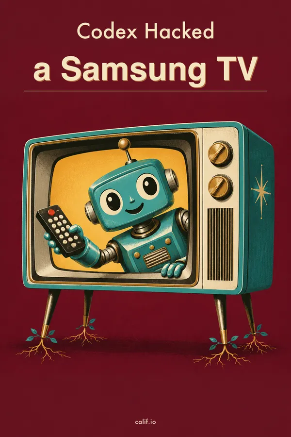 Codex Hacked a Samsung TV
