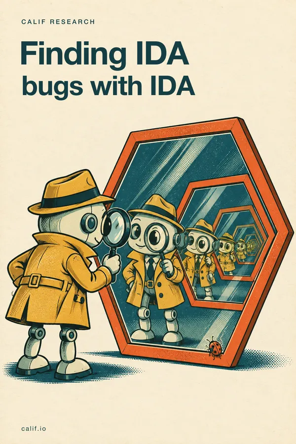 Using IDA to Find Bugs in IDA (with Claude)